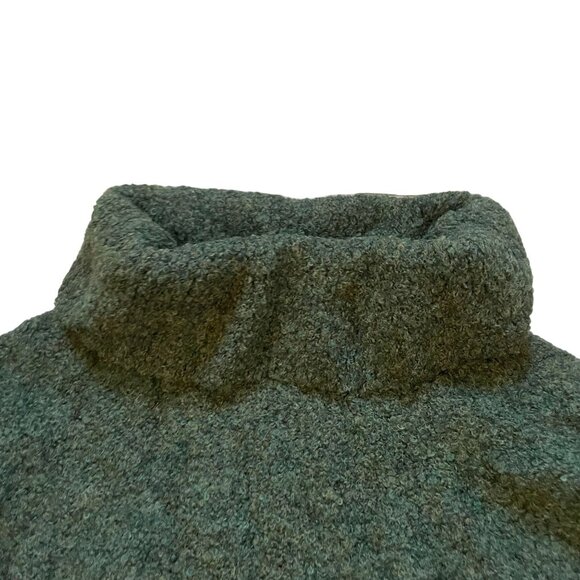 Mclaughlin Lulu Alpaca Wool Blend Cowl Neck Sweater Women XS Olive Green Winter - Picture 2 of 6